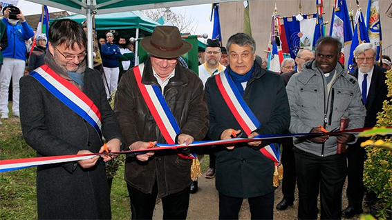 Inauguration jeu d'arc